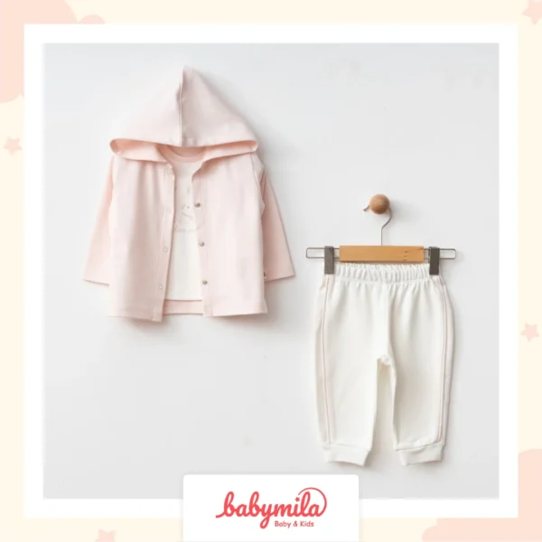 Eslenza 3'lü Takım pembe 3